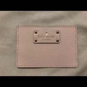Kate spade card holder- pink